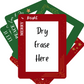 2 x 3 Holiday Neutral Fodeez® Reusable Adhesive Notes - Pack of 5